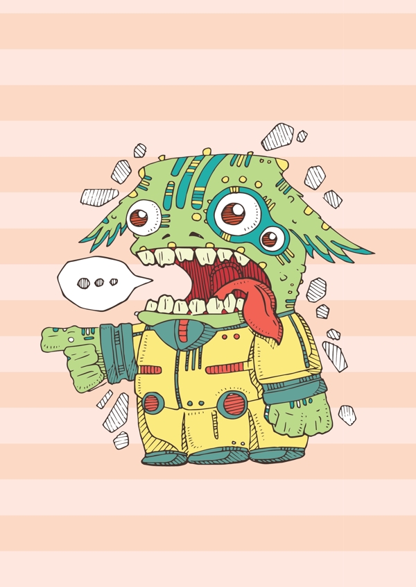 怪獸圖片