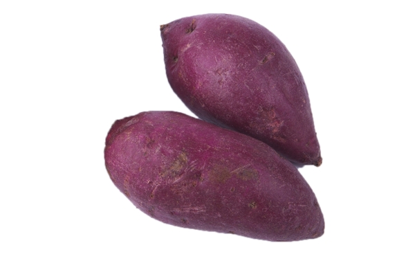 两新鲜的美味紫薯