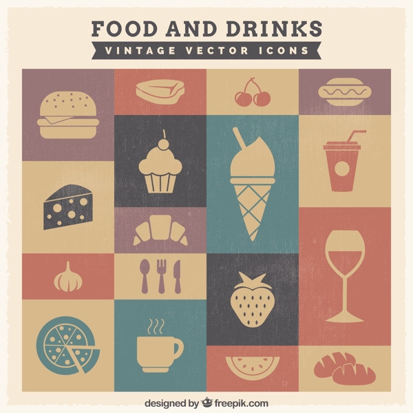 食物和饮料图标