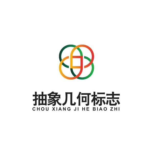 商務(wù)抽象幾何圖案logo