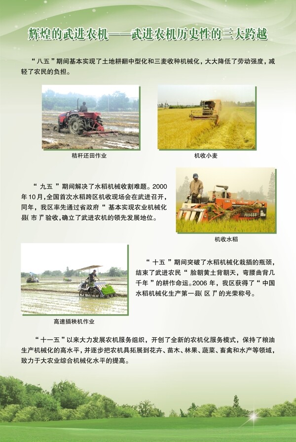 農(nóng)業(yè)展板圖片