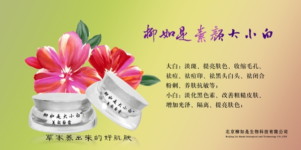 化妝品宣傳海報(bào)圖片