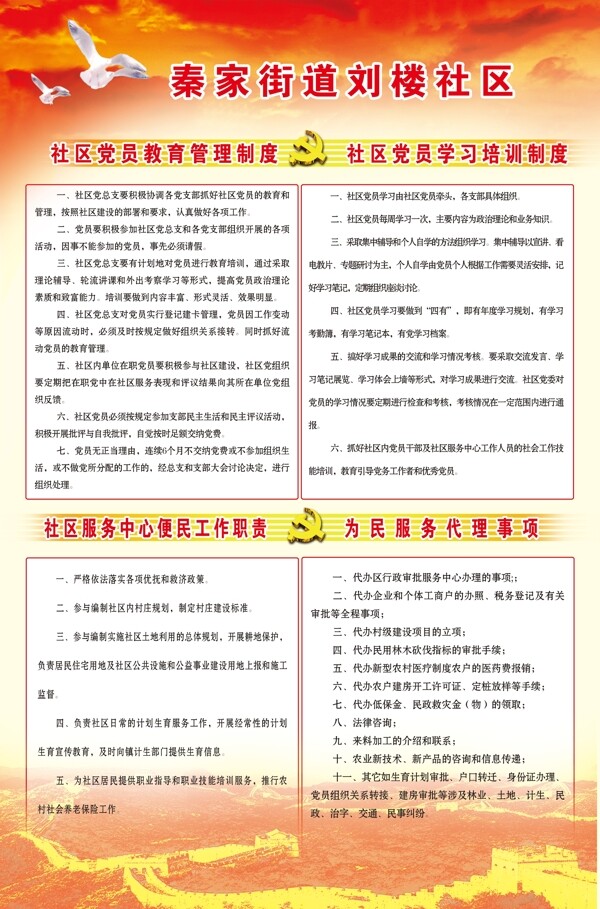 社區(qū)制度圖片