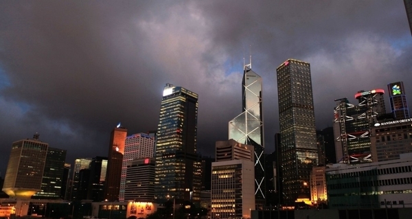 香港中环高楼图片