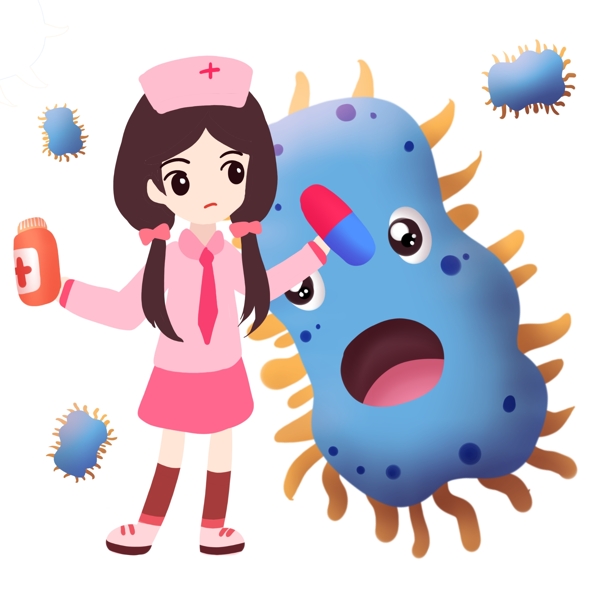 病毒细菌护士