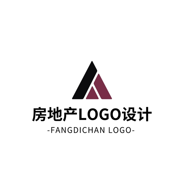 簡約大氣創(chuàng)意房地產(chǎn)logo標(biāo)志設(shè)計