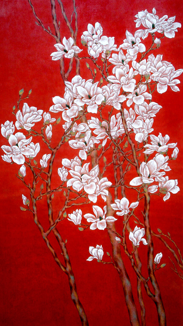 工筆花朵