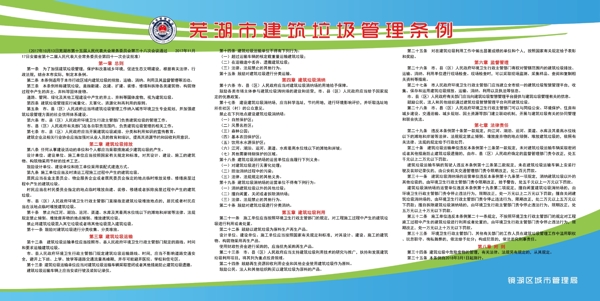 芜湖市建筑垃圾管理条例