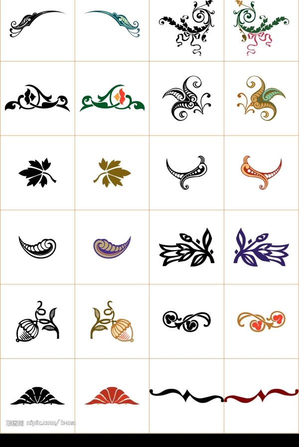 中國(guó)古典花紋6圖片
