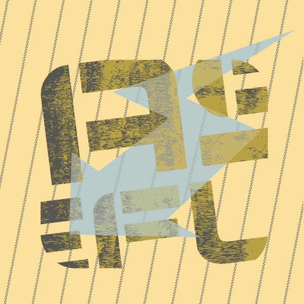 印花矢量圖純文字文字英文破碎風(fēng)格免費(fèi)素材