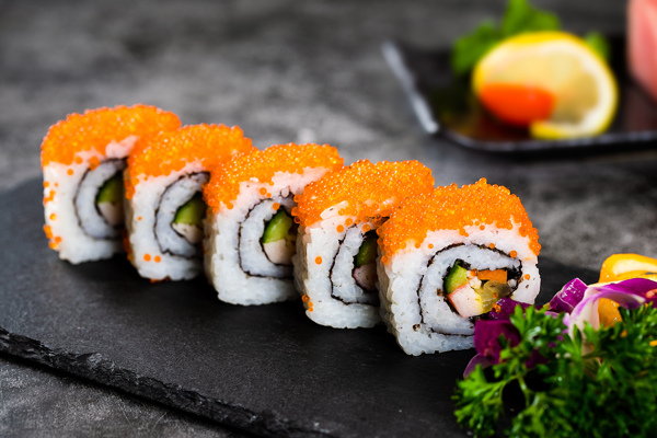 寿司美食食材餐饮背景素材