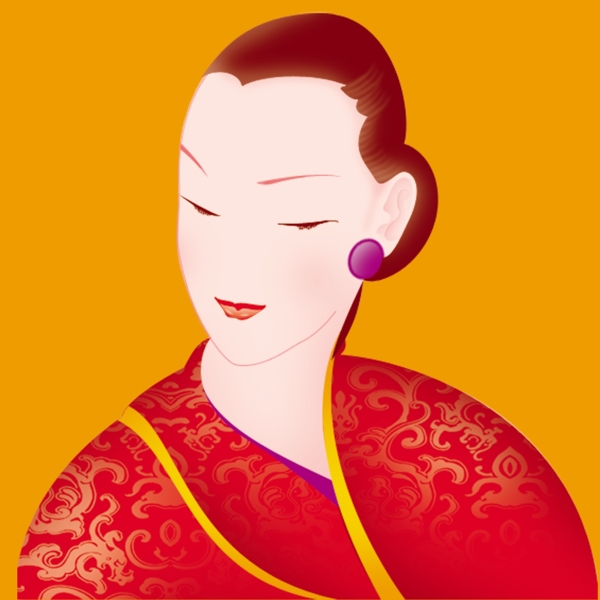 貴婦圖片