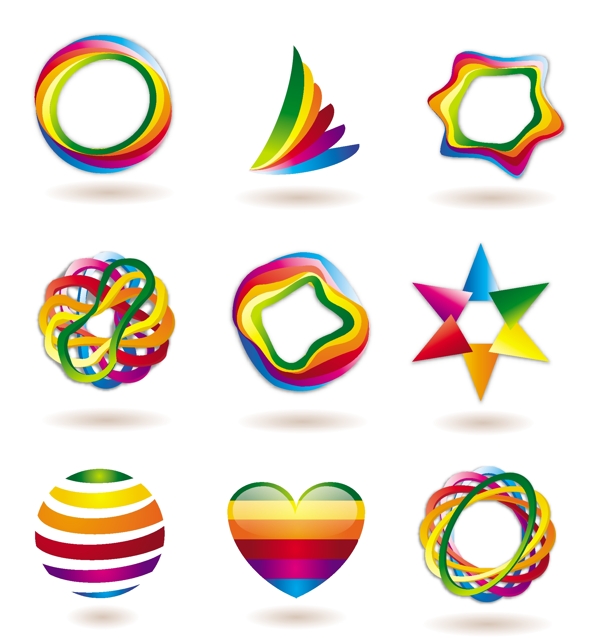 彩色logo