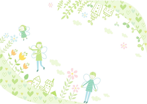 韓國兒童卡通插畫003