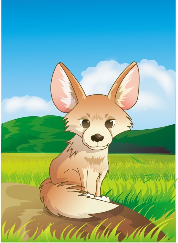 寫實野生動物矢量圖40