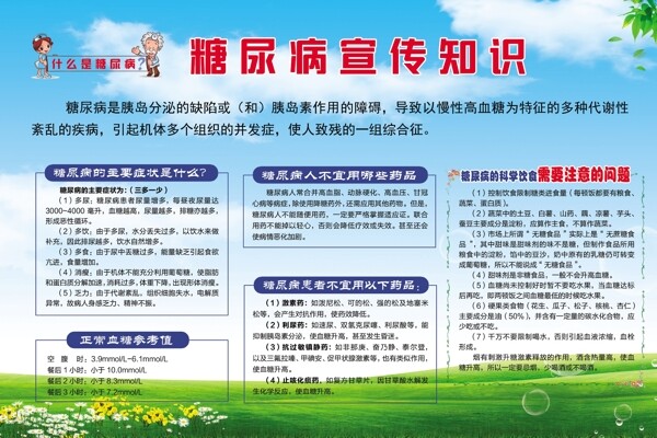 糖尿病宣傳知識