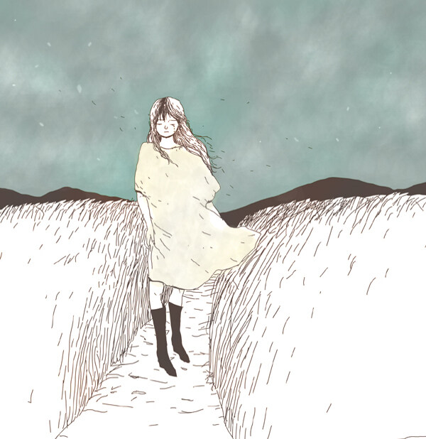 位圖人物女人色彩棕色免費(fèi)素材