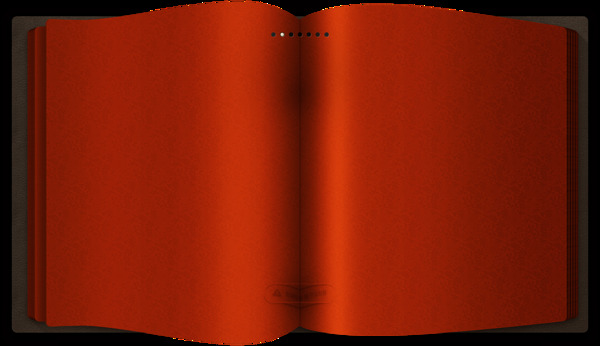 紅色筆記本書(shū)本png元素