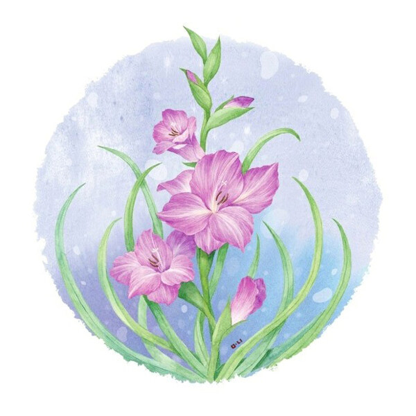 位圖插畫時尚插畫藝術效果手繪免費素材