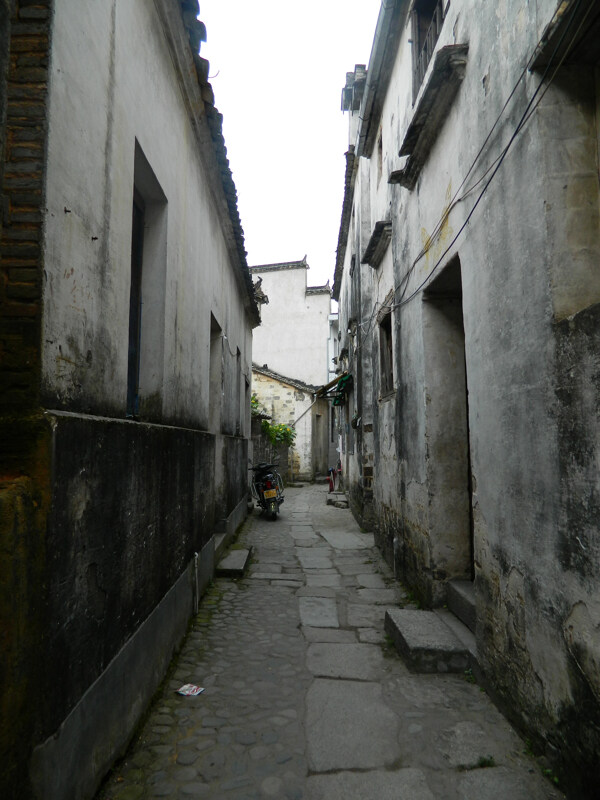宏村小巷图片