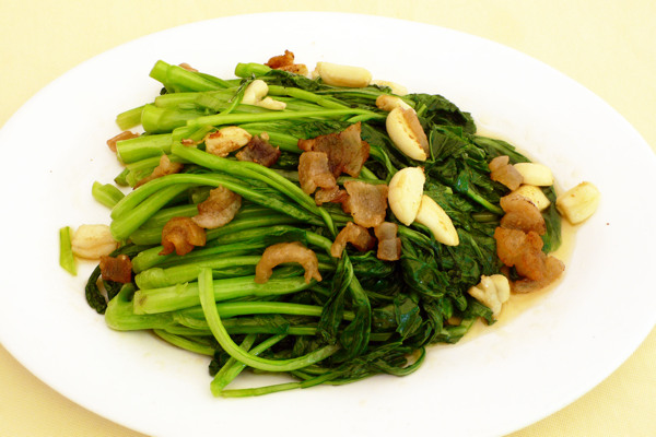 農(nóng)家小炒菜心圖片