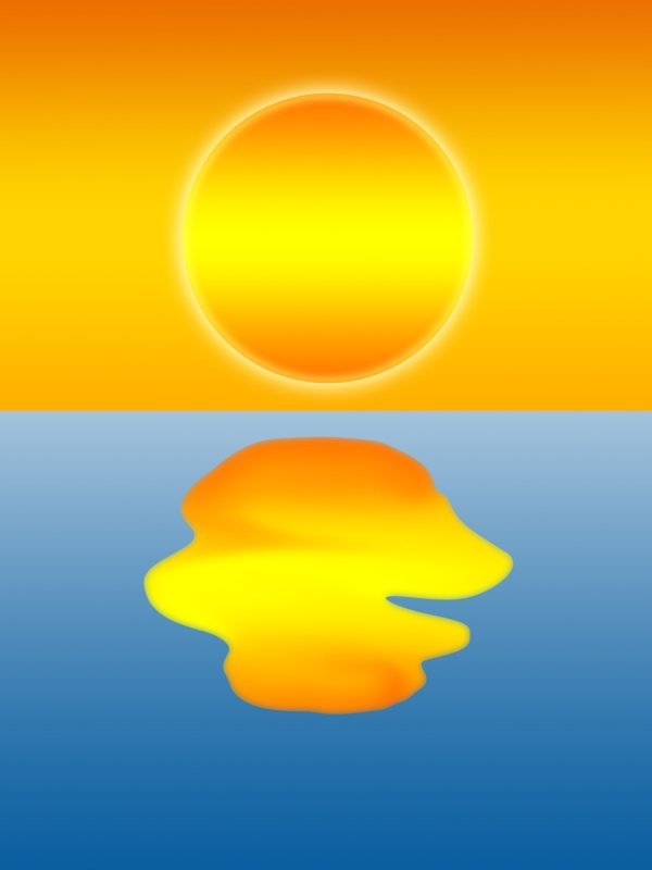 日落夕陽