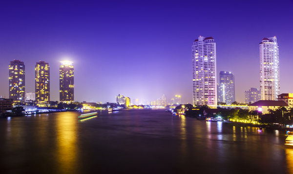 美麗城市夜景攝影