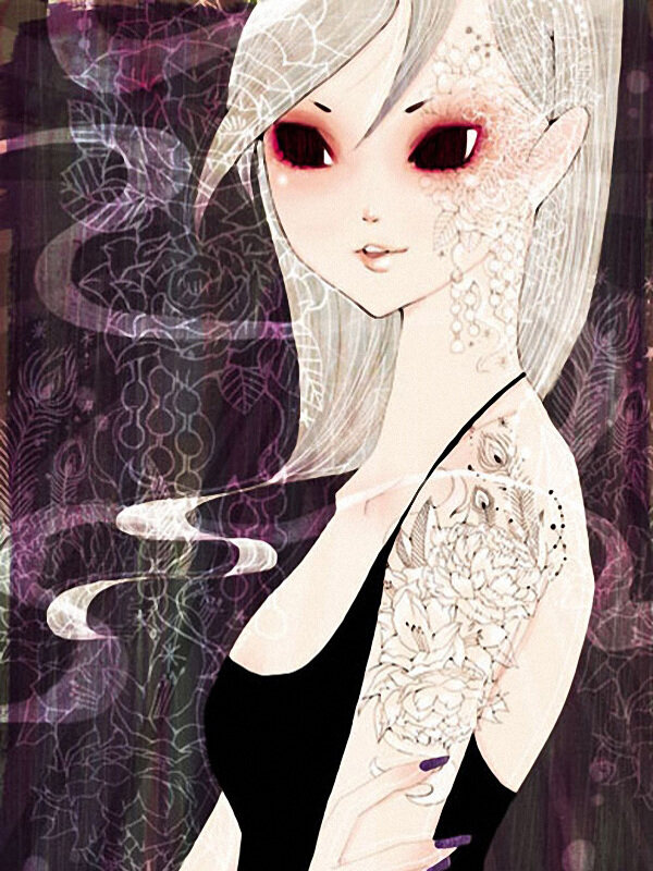 位圖抽象人物抽象美女圖時尚休閑免費(fèi)素材