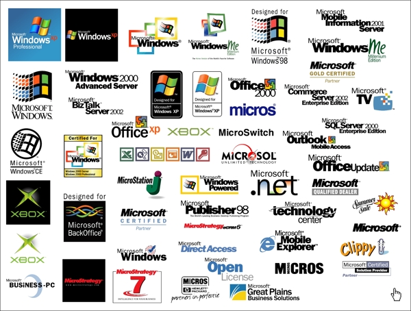 微软标志矢量素材
