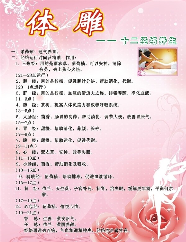 十二經(jīng)絡(luò)養(yǎng)生圖片