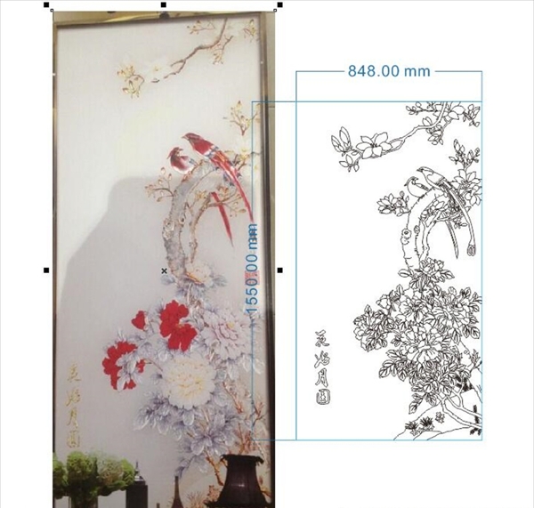鳥牡丹玉蘭