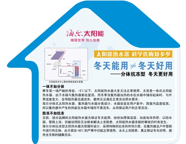 海爾太陽能熱水器圖片