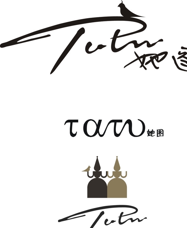 她圖矢量標(biāo)圖片