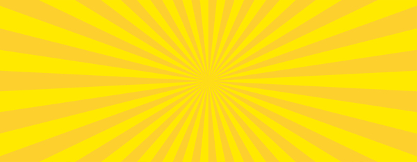 黄色放射状背景