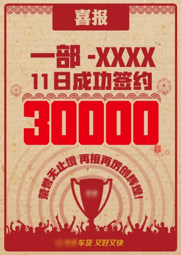 銷售喜報(bào)