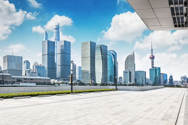 城市建筑背景圖