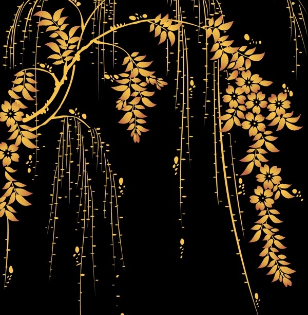 金色树木