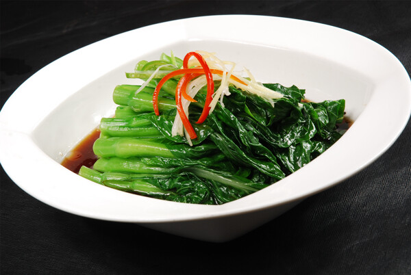 白灼廣菜心