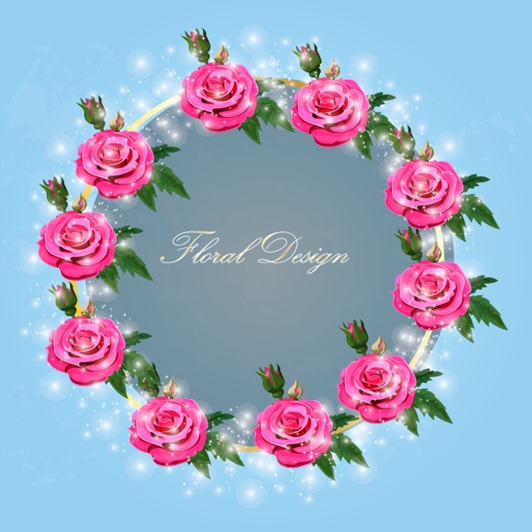 玫瑰花邊