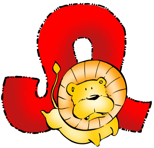 獅子座星座插圖0194