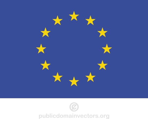 欧盟矢量标志