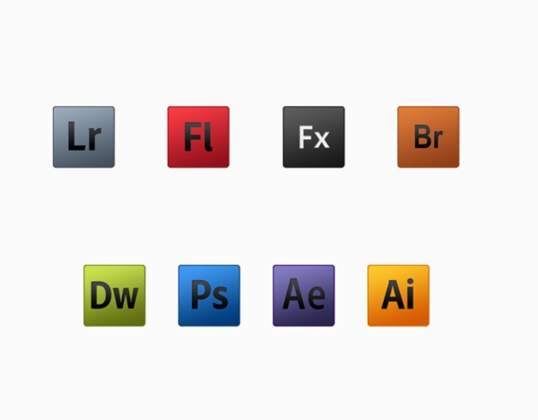 adobe產(chǎn)品圖標(biāo)圖片
