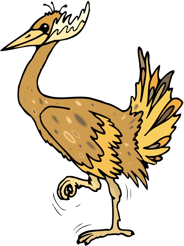 各種鳥類鳥動物矢量素材EPS格式0172