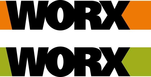 威克士WORX双色logo