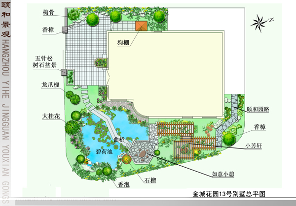 私家花園景觀方案
