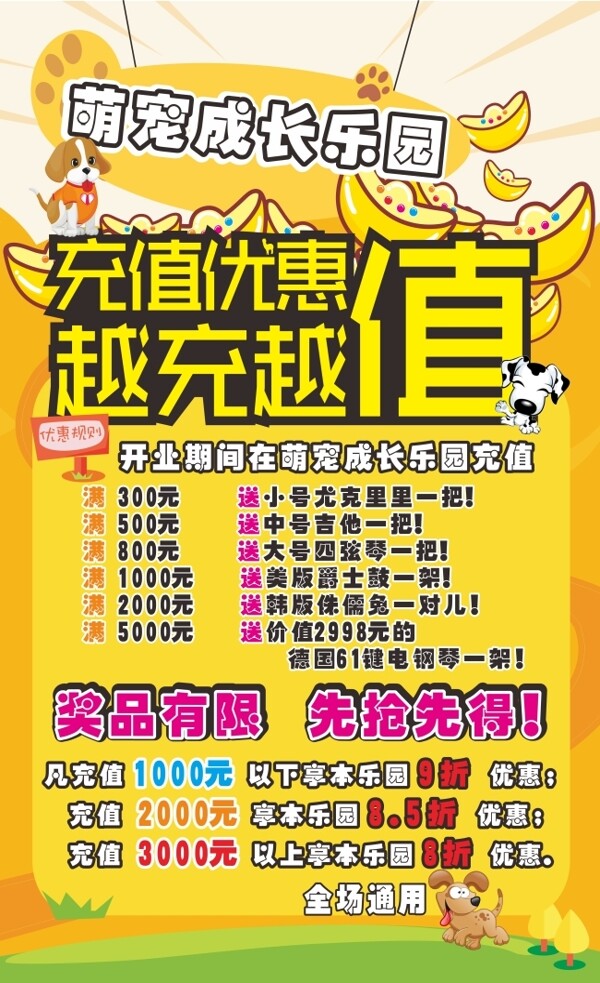 店鋪充值優(yōu)惠