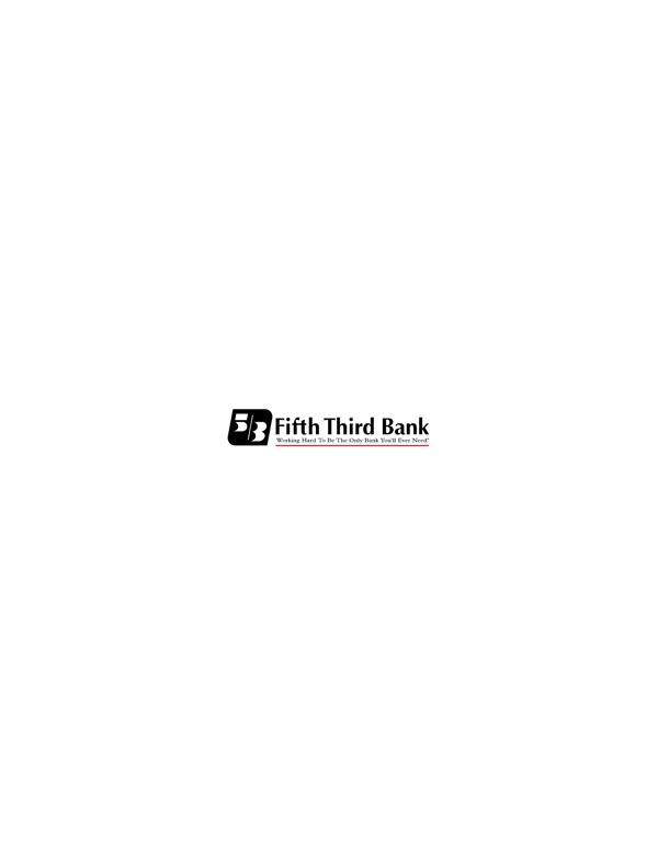 FifthThirdBanklogo設(shè)計(jì)欣賞FifthThirdBank金融機(jī)構(gòu)LOGO下載標(biāo)志設(shè)計(jì)欣賞