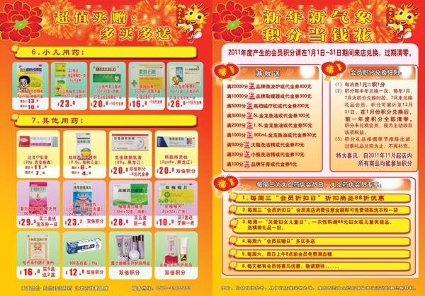 藥品宣傳冊圖片