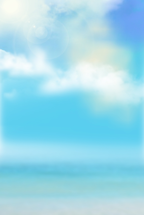 藍(lán)色天空背景