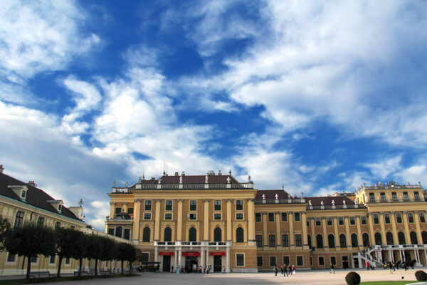 奥地利维也纳美泉宮图片
